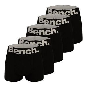 Bench Mens Marco Boxer Shorts (Pack of 5) / Black